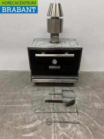 RVS Buffalo HX569 Houtskool Oven Horeca, Ophalen of Verzenden, Nieuw zonder verpakking