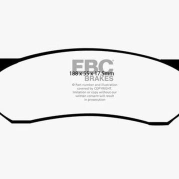 EBC 00-01 Dodge Ram 1500 (4WD) Pick-up 3.9 Extra Duty Front, Ophalen of Verzenden, Nieuw