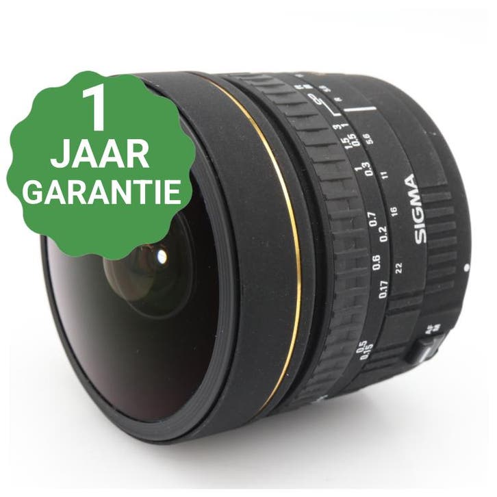 Sigma 8mm f/3.5 EX DG Fisheye Canon, Audio, Tv en Foto, Fotografie | Lenzen en Objectieven, Gebruikt, Verzenden