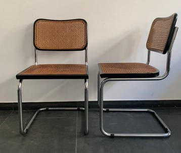 Stoel - Silkwood - Pair of cantilever chairs