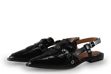 Nelson Loafers in maat 38 Zwart, Kleding | Dames, Schoenen, Verzenden, Zwart, Overige typen, Zo goed als nieuw