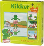 De Wereld van Kikker - 4 in 1 Puzzel | Bambolino Toys -, Verzenden, Nieuw