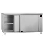 GGM Gastro | Warmhoudvitrine ECO - 2,0kW - met glazen |, Verzenden, Nieuw in verpakking, Overige typen