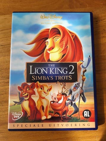 DVD - The Lion King 2 - Simbas Trots, Gebruikt, Animatie, Verzenden, Alle leeftijden