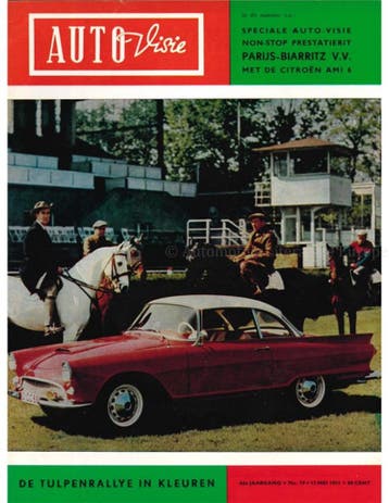 1961 AUTOVISIE MAGAZINE 19 NEDERLANDS, Nieuw, Author