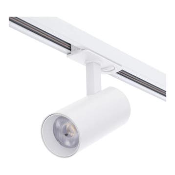 1-FASE RAILSPOT | EROS | 10W | WIT | DIMBAAR | CCT-SWITCH, Nieuw