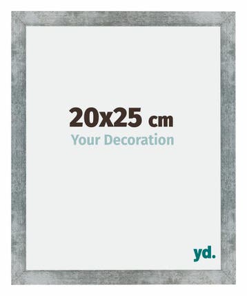 Fotolijst 20x25 cm - IJzer Geveegd - MDF - Mura, Verzenden, Nieuw