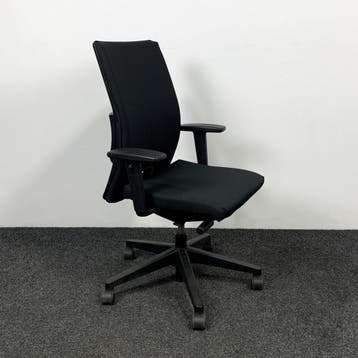 Refurbished Comforto D39 Bureaustoel - Zwart, Zwart, Nieuw, Ophalen of Verzenden, Bureaustoel