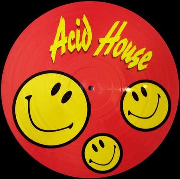 LP gebruikt - Various - Acid House PICTURE DISC, Cd's en Dvd's, Verzenden, Zo goed als nieuw, Overige formaten