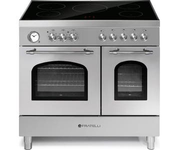 Fratelli VE2920I5FEMIXCR inductie fornuis met 5 zones2699, Ophalen of Verzenden, Nieuw