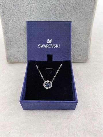 Swarovski - Swarovski-kristallen, Metaal - Halsketting -