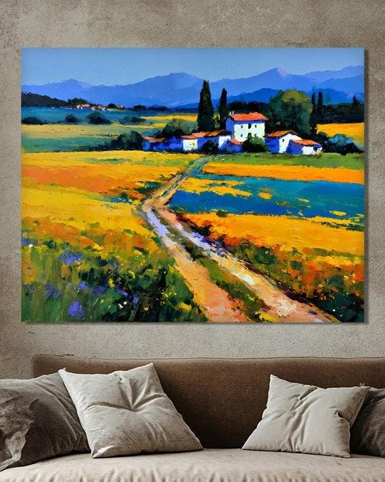 Michael Mey - The Mediterranean Fields - XL, Antiek en Kunst, Kunst | Designobjecten