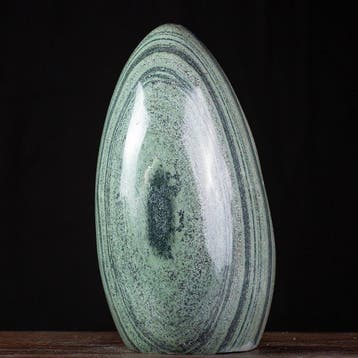 Gestreepte Kambaba Jasper - Zeldzaam natuurlijk patroon -, Antiek en Kunst