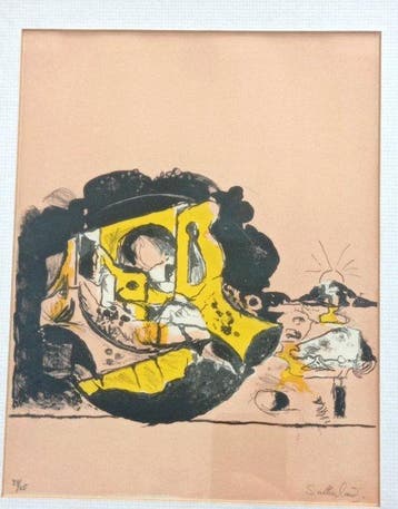 Graham Sutherland (1903-1980) - Object au bord estuaire