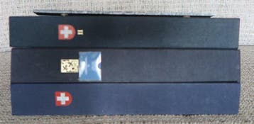 Zwitserland 1851/1992 - Collectie in 3 Davo albums met o.a, Gestempeld
