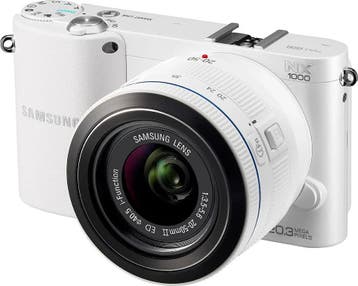 Samsung NX2000 Systeemcamera + 20-50mm Lens - Wit, Verzenden, Zo goed als nieuw