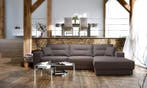 Loungebank Venray - loungebanken - Grijs, Nieuw, 150 cm of meer, Stof, 250 tot 300 cm