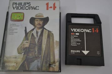 Gunfighter (VIDEOPAC 14), Spelcomputers en Games, Spelcomputers | Overige, Verzenden, Zo goed als nieuw