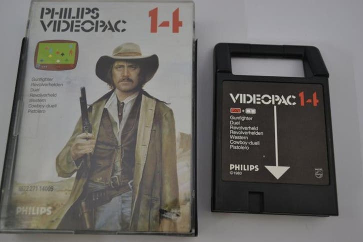 Gunfighter (VIDEOPAC 14), Spelcomputers en Games, Spelcomputers | Overige, Zo goed als nieuw, Verzenden