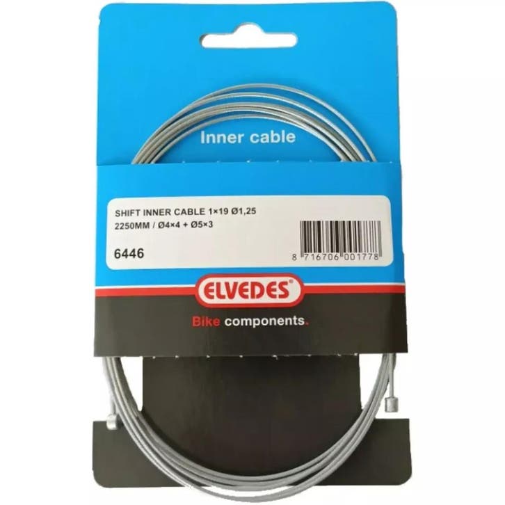 Elvedes Derailleur binnenkabel - Huret/Simplex compatibel..., Fietsen en Brommers, Fietsonderdelen, Derailleur of Ketting, Nieuw