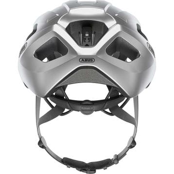 ABUS Macator Fietshelm - Zilver, Ophalen of Verzenden, Nieuw, Abus