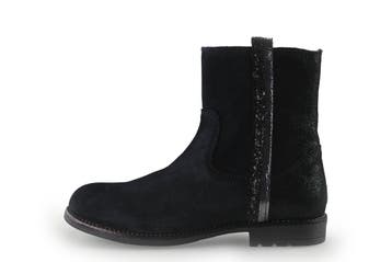 Muyters Enkellaarzen Meisjes in maat 33 Blauw, Verzenden, Jongen of Meisje, Schoenen, Zo goed als nieuw