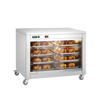 GGM Gastro | Warmhoudvitrine - 2,0kW - met glazen | WM7C, Verzenden, Nieuw in verpakking