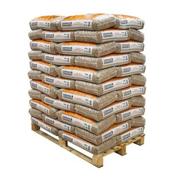German Greenery Excellent Natura-Pellets (990 kg) | ENplus, Minder dan 3 m³, Verzenden