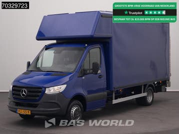 Zakelijke Lease |  Mercedes-Benz Sprinter 516 CDI Laadklep A, Automaat, Stof, Gebruikt, Euro 6