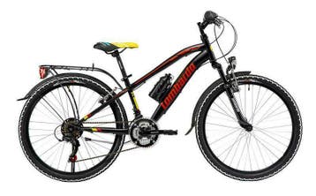 Lombardo Tropea Sport 24 inch 18 speed zwart rood Jongens, Fietsen en Brommers, Fietsen | Jongens, Ophalen of Verzenden, Nieuw