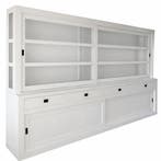 Buffetkast wit Hasselt 300cm, Ophalen of Verzenden, Nieuw