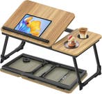 Bedtafel - Laptoptafel - Bank tafeltje - Ontbijttafeltje - 6, Computers en Software, Laptoptafels, Verzenden, Zo goed als nieuw