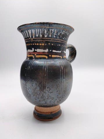 Oud-Grieks, Magna Graecia Gnathian Ceramic Olpe. Spaanse