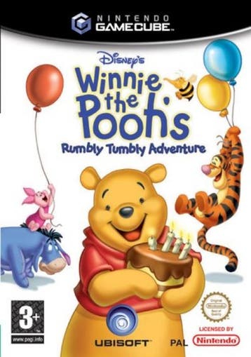 Disneys Winnie de Pooh en Knaagje in zijn Maagje (GameCube), Spelcomputers en Games, Verzenden, Gebruikt