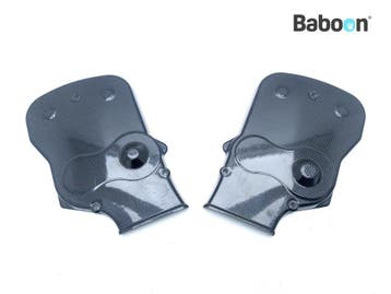 Distributie Deksel Ducati 1098 +S 2007-2008 Carbon, set, Verzenden, Gebruikt