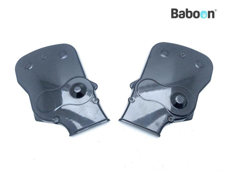 Distributie Deksel Ducati 1098 +S 2007-2008 Carbon, set, Motoren, Onderdelen | Ducati, Gebruikt, Verzenden