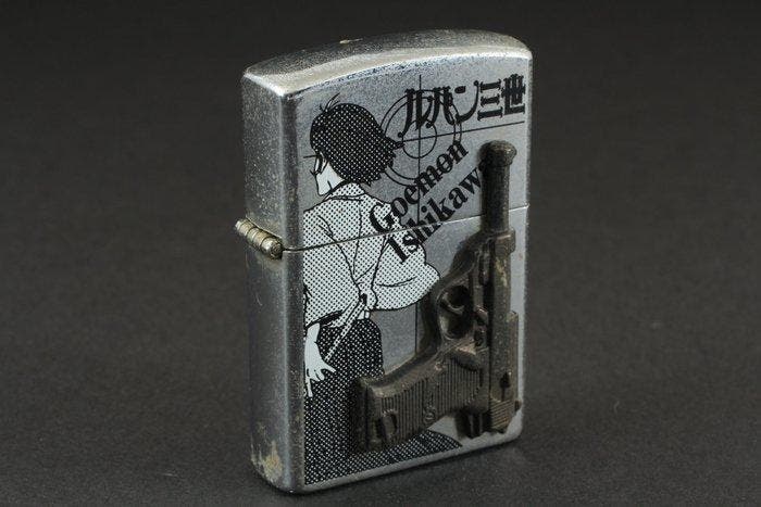 Goemon Ishikawa - Zakaansteker - metaal, Verzamelen, Rookartikelen, Aanstekers en Luciferdoosjes
