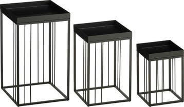 2dekans | Mica Decorations Bijzettafel Beth - Zwart -, Ophalen of Verzenden, Zo goed als nieuw