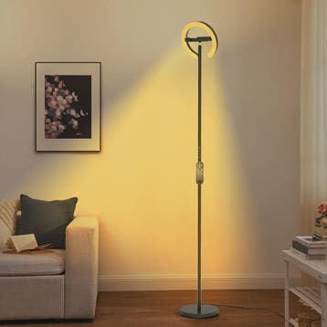 Moderne LED Vloerlamp met Afstandsbediening - Dimbare Staand, Verzenden, Nieuw
