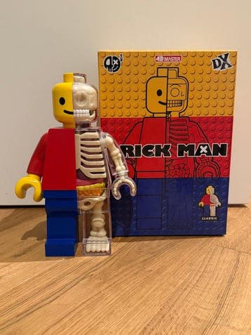 4D Master - Jason Freeny (XX-XXI) - Figuur - BRICK MAN -