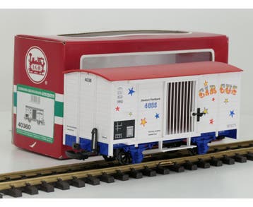 LGB 40360 circuswagen (Goederenwagons Standaard), Overige typen, Ophalen of Verzenden, Zo goed als nieuw, LGB