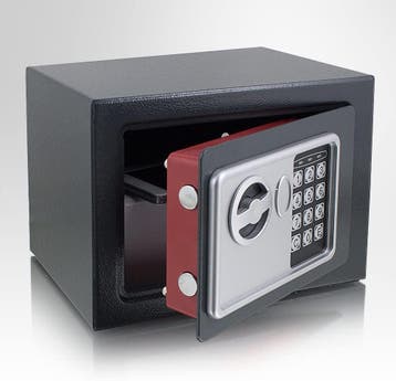 Elektronische Minikluis - Zwart - Incl. wandmontage, Huis en Inrichting, Kasten | Lockerkasten, Verzenden, Nieuw