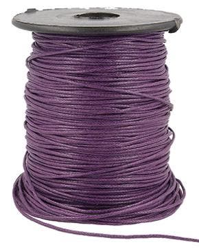 Waxkoord Rol (70 m) Violet 1 mm, Nieuw