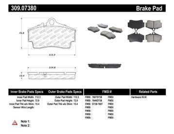 StopTech Performance 97-04 Porsche Boxster / 00-08 Boxster S, Ophalen of Verzenden, Nieuw