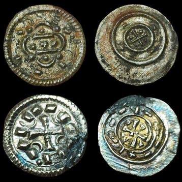 . Europa, middeleeuws, Hongarije Lot (2 Pcs) – King Coloman