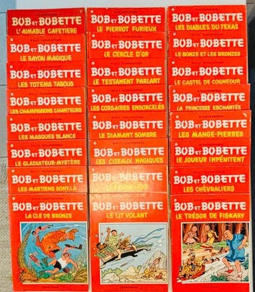 Bob et Bobette - 27x B - EO/Ré - 27 Album - 1971/1982, Nieuw