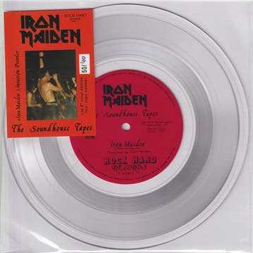 vinyl single 7 inch - Iron Maiden - The Soundhouse Tapes, Verzenden, Zo goed als nieuw, 7 inch, Rock en Metal