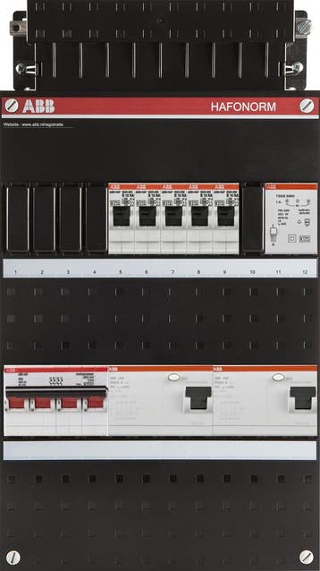 Groepenkast ABB Hafonorm | 5 Groepen 5 x Lichtgroepen +, Ophalen of Verzenden, Nieuw, Groepenkast