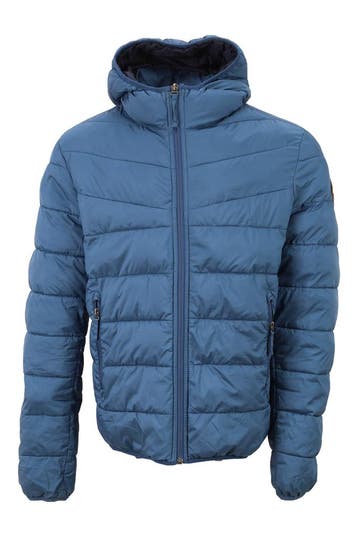 Napapijri Jas in maat L Blauw, Kleding | Heren, Verzenden, Zo goed als nieuw, Blauw, Napapijri