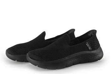 Skechers Instappers in maat 36 Zwart, Skechers, Verzenden, Zo goed als nieuw, Instappers
